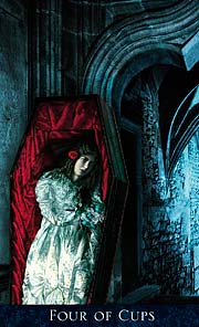 Bohemian Gothic Tarot Four of Cups