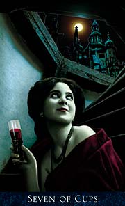 Bohemian Gothic Tarot Six of Cups
