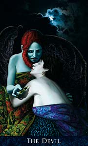 The Bohemian Gothic Tarot The Devil