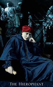 The Bohemian Gothic Tarot Hierophant