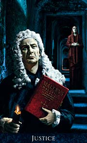 The Bohemian Gothic Tarot Justice