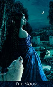 Bohemian Gothic Tarot The Moon
