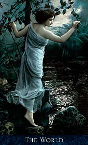 Bohemian Gothic Tarot The World