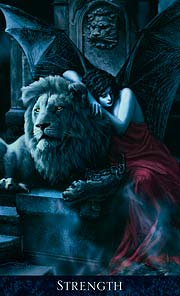 The Bohemian Gothic Tarot Stength